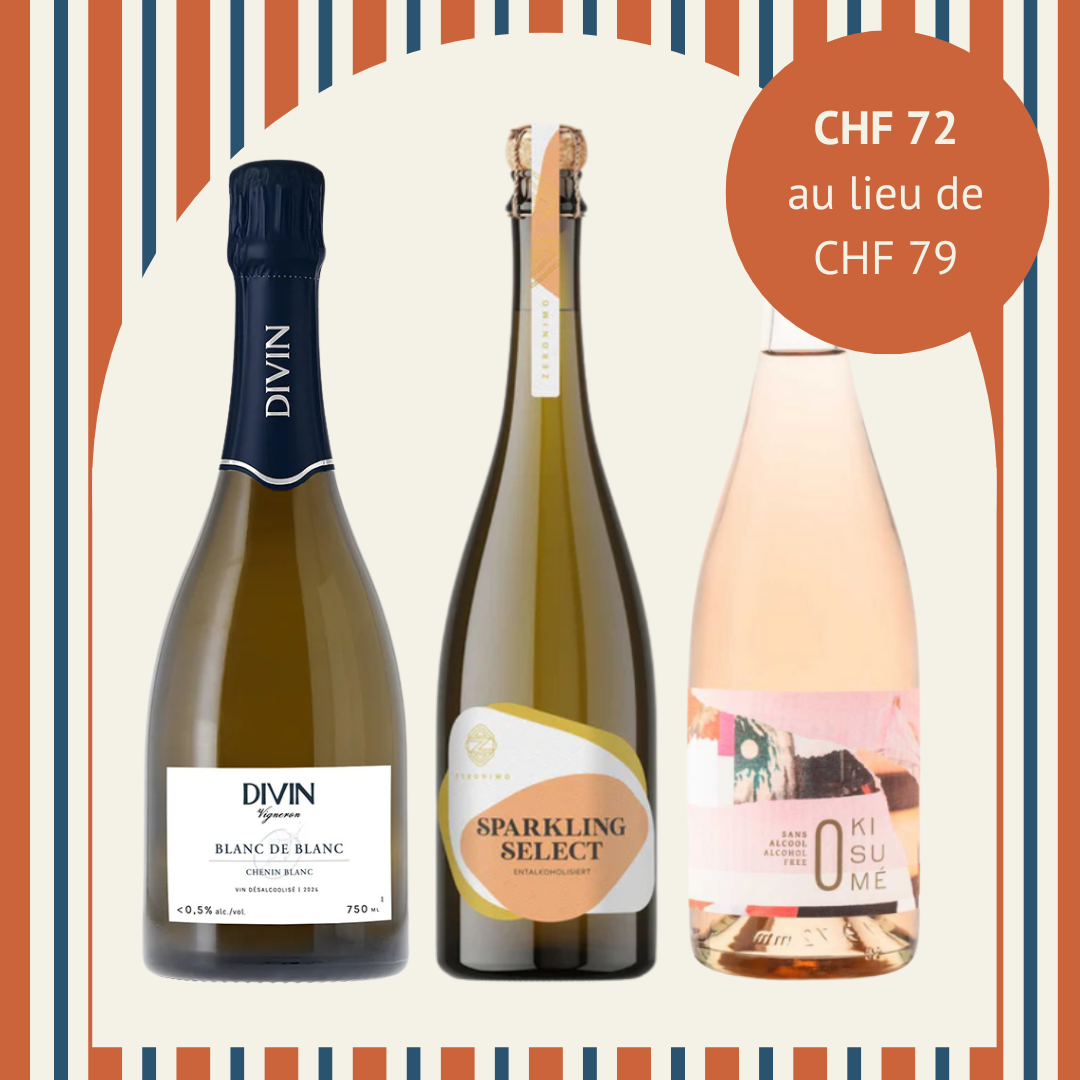 Lot Vins Désalcoolisés Pétillants