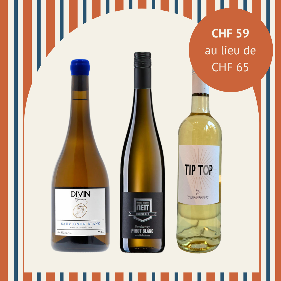 Lot Vin Blanc Désalcoolisé