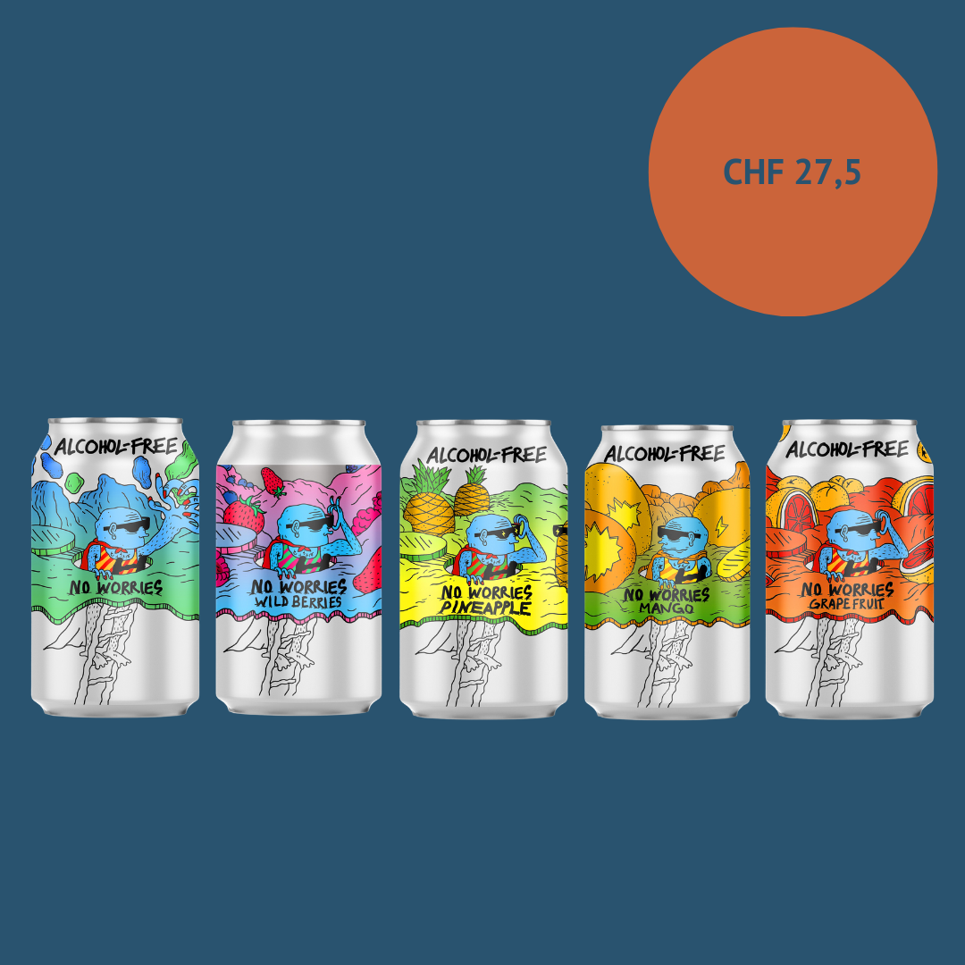 Lervig No Worries - Mangue (4 X 33cl)