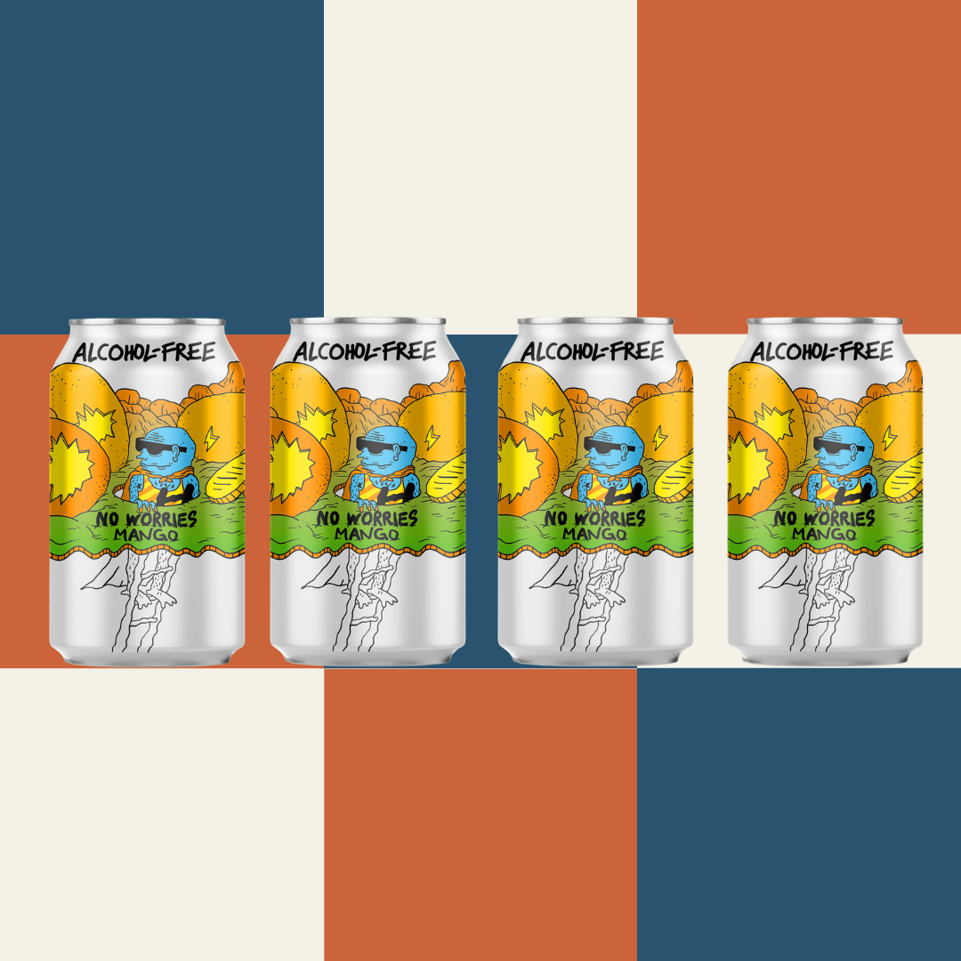 Lervig No Worries - Mangue (4 X 33cl)