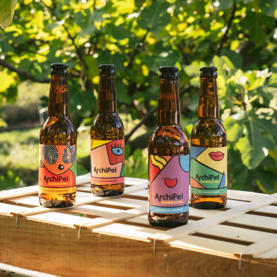 Archipel - Feuilles de cassissier (carton de 12 bouteilles - 33cl)