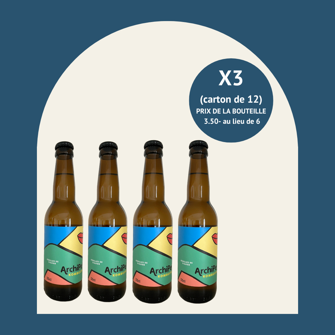 Archipel - Feuilles de figuier (carton de 12 bouteilles - 33cl)