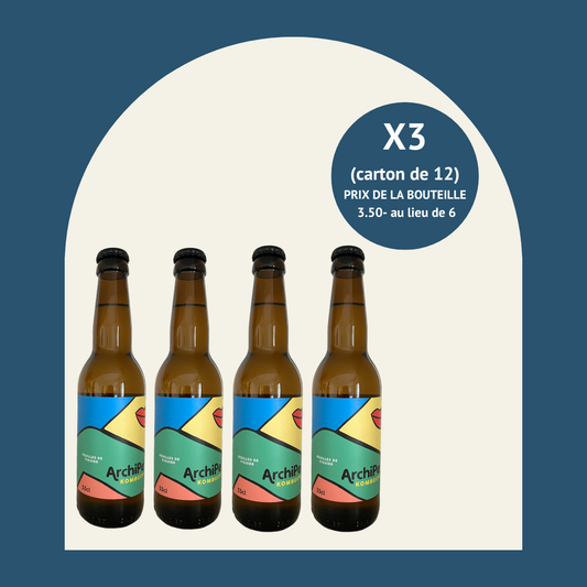 Archipel - Feuilles de figuier (carton de 12 bouteilles - 33cl)