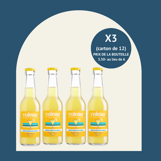 Yoleau - Spritz Fleur de Sureau (carton de 12 bouteilles - 25cl)